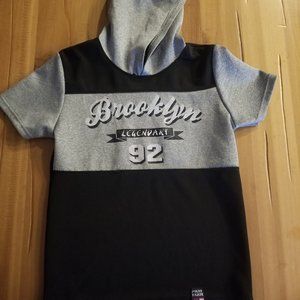 Phat Farm Youth Dri-Fit Style Hooded Tee - Size 6